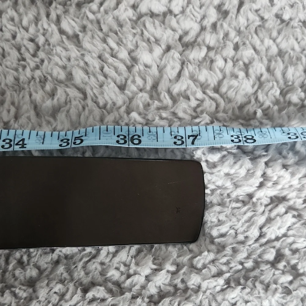 Women’s Pink Canvas Belt Brown Leather Trim Size Small‎ Casual Y2K Preppy